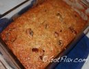 Flaxseed Banana Bread, flax banana bread, banana bread with flax, flax seed banana bread